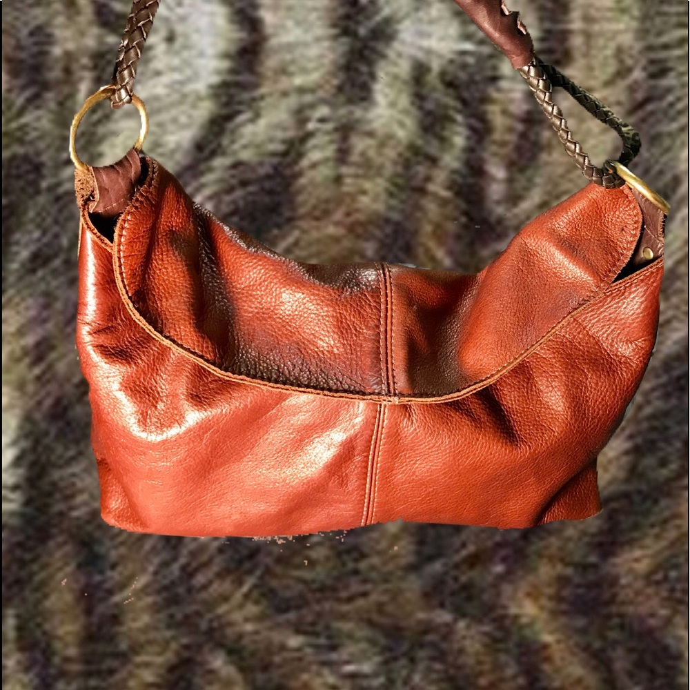 Henri Lou Leather Handbag